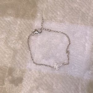 925 sterling silver cross bracelet